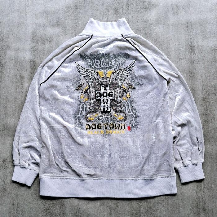 DOGTOWN BLACK DRAGON SUKAJAN SHINE MONOGRAM JACKET
