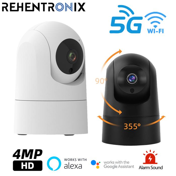 Mini 5g WiFi Camera 4MP HD Indoor PTZ Camera Security WiFi IP Camera