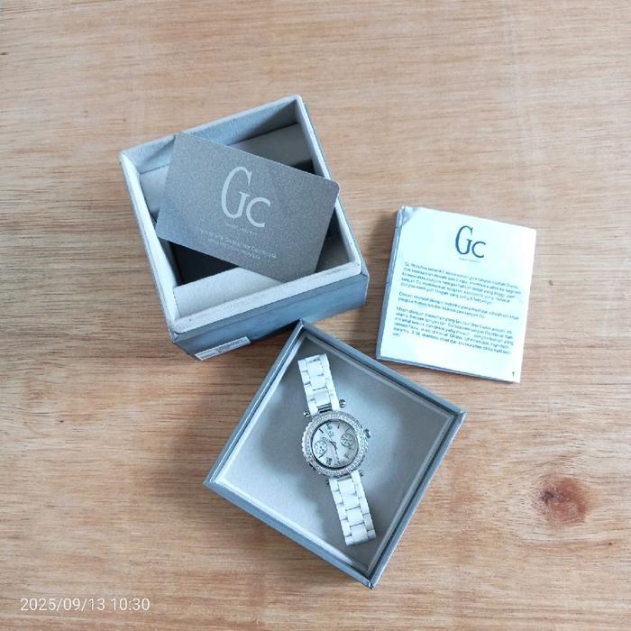 jam tangan Guess collection Gc 35003l ceramic Swiss made original