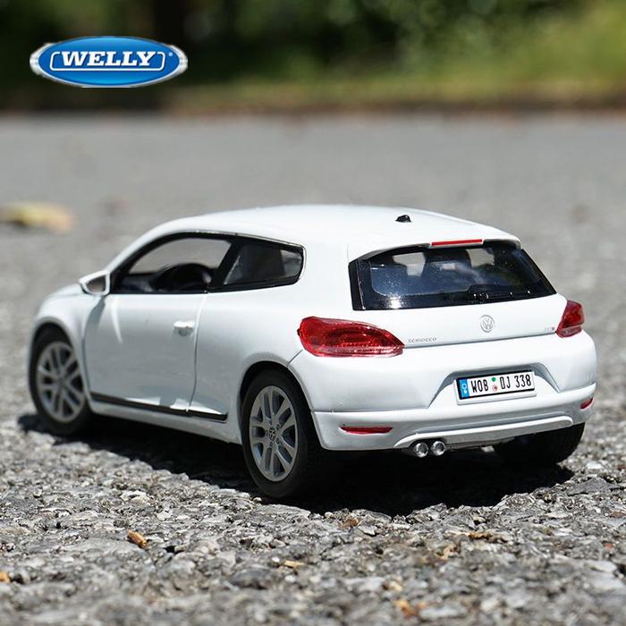 WELLY 1:24 Volkswagen Scirocco Alloy Car Model Diecast Metal Toy