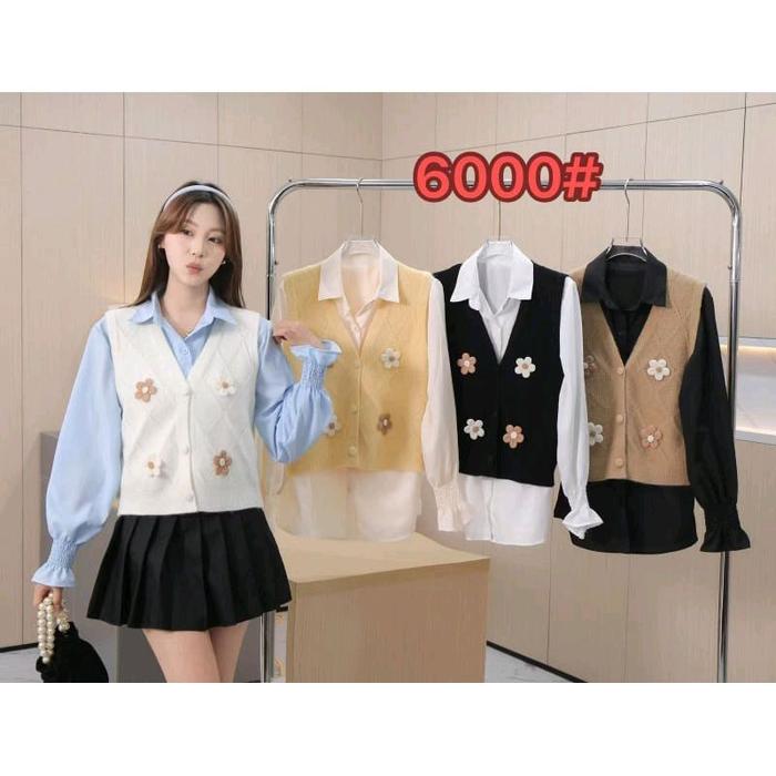 Link Cardigan Biru BKK Premium