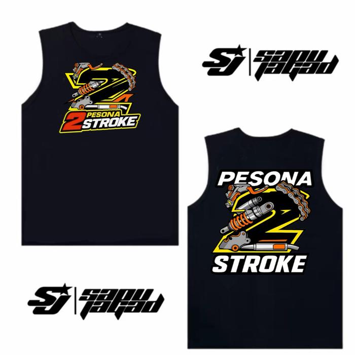 SINGLET Pesona 2 Stroke (VOL 2) FREE STIKER