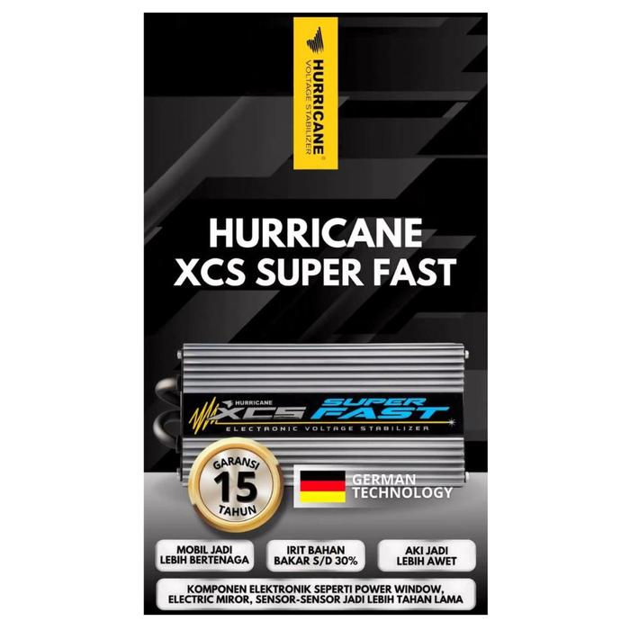 Hurricane XCS SUPERFAST GARANSI 15 Thn