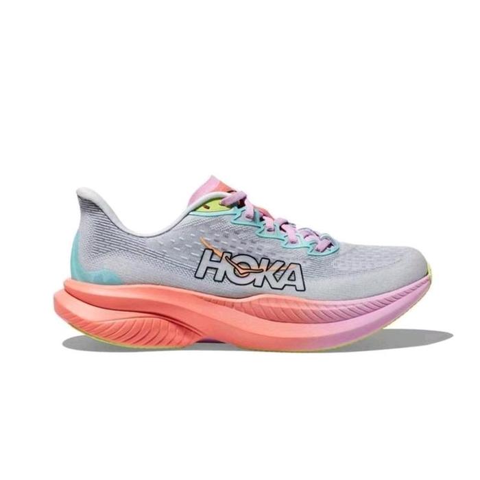 Sepatu Running Hoka Mach 6 GREY PITCH /Sepatu running / sepatu running wanita