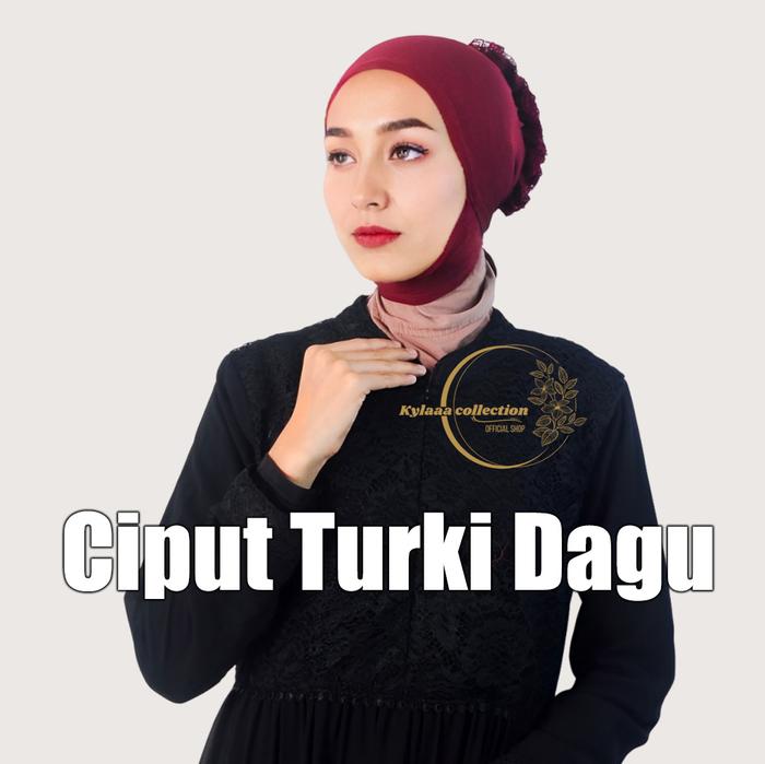 Ciput Turki Dagu Inner Dagu Dalaman Jilbab Dalaman Hijab