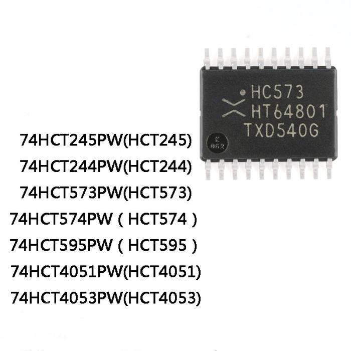 10Pcs 74HCT245PW HCT245 74HCT244PW HCT244 74HCT573PW HCT573