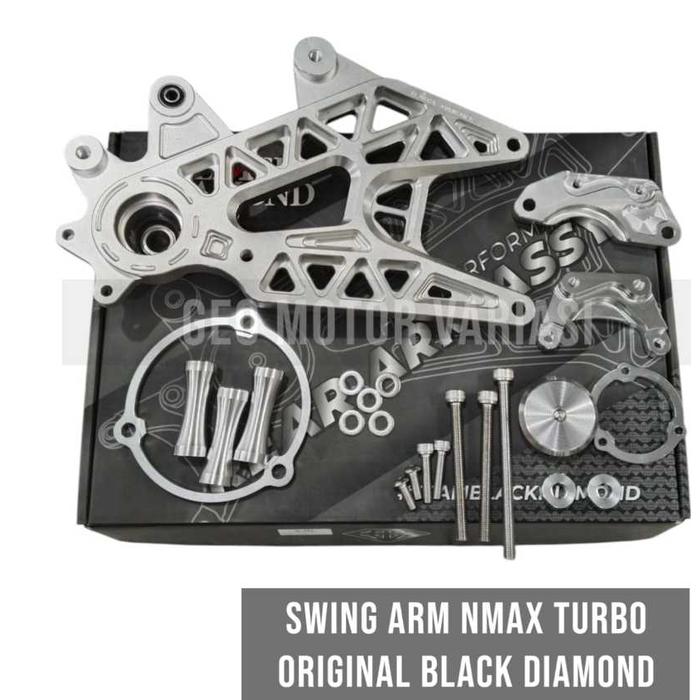Swing ARW  Nmax Turbo Kaliper 2 Piston  Dan  Kaliper Standar 098 Original Black Diamond