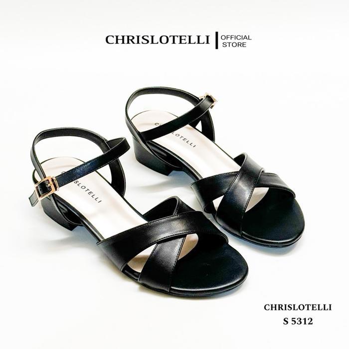 Chrislotelli Shoes Heels S 5312 Sepatu Sandal Wanita Hak Tahu 3 cm