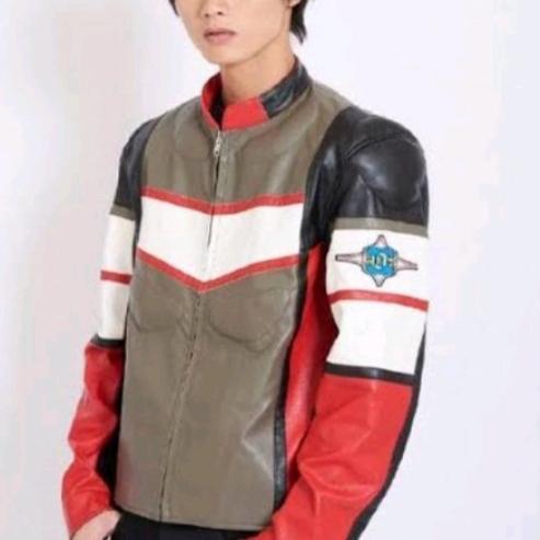 Jaket Kulit Sintetis Ultraman 3