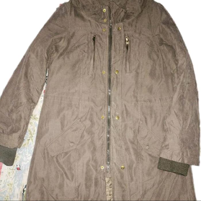 Jaket Hijau Army Parka Trifting/Preloved