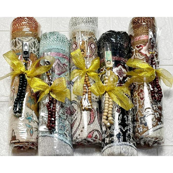 Alhadi Karpet Masjid BIN ALI METERAN Ukuran 50 x 110cm Tebal 5mm Sajadah Roll Mushola Bestseller Ter