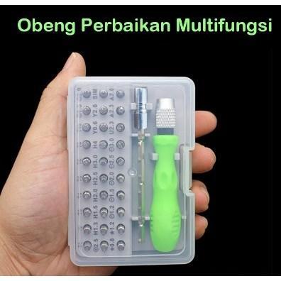 Obeng set 32 in 1 / obeng manual / obeng elektronik / obeng set reparasi