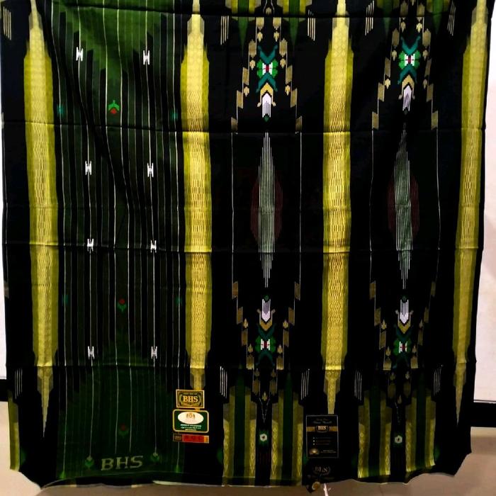 sarung BHS SGC GOLD SUTRA SPUNSILK 210 ORIGINAL WARNA HITAM LIMITED