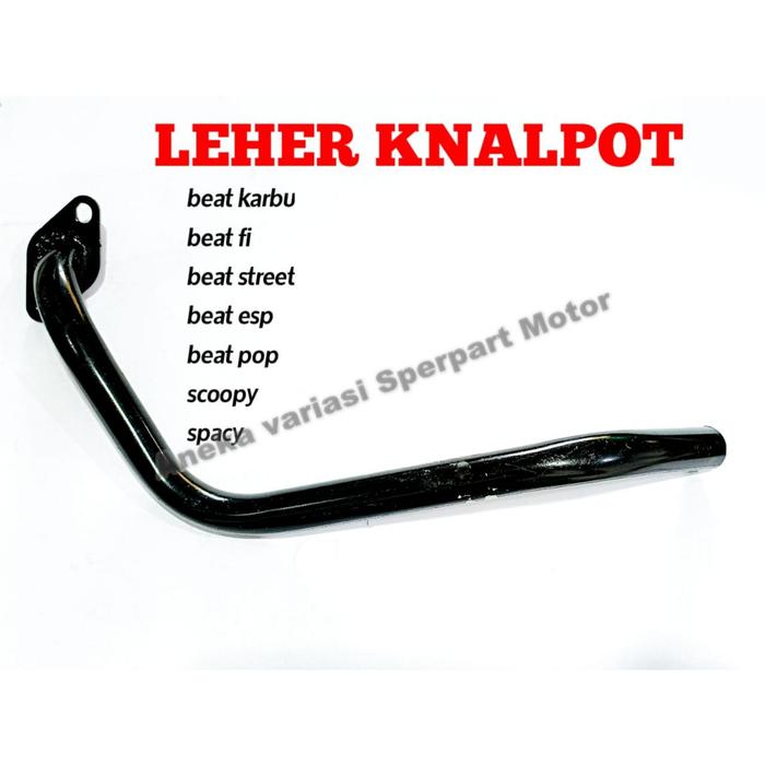 Leher knalpot Pipa Sabungan Knalpot Beat Spacy Scoppy