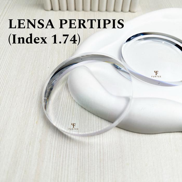 Lensa BLUECHROMIC Index 1.74 Pertipis