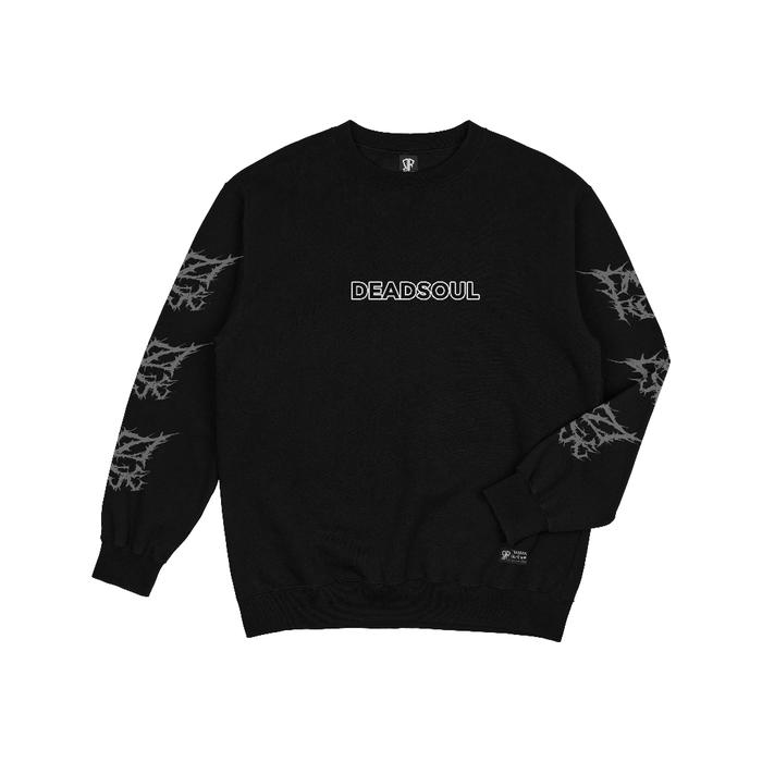 Dezirose Sweater Crewneck Deadsoul Pria Distro Fleece 280gsm Tebal Premium Size M-XXL