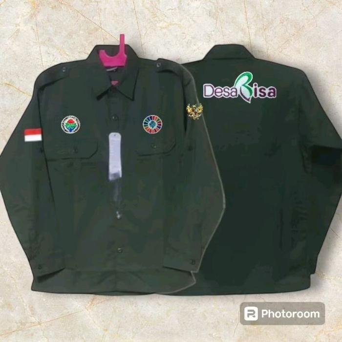 kemeja KEMENDES baju KEMENDES Pdh KEMENDES kemeja sdgs desa baju sdgs desa seragam sdgs desa kemeja 