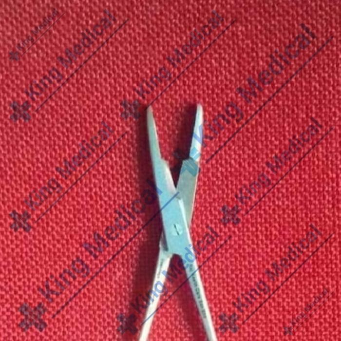 Olsen Hegar Needle Holder Tungsten Carbide Gold Handle (Needle Holder + Gunting) Premium Quality