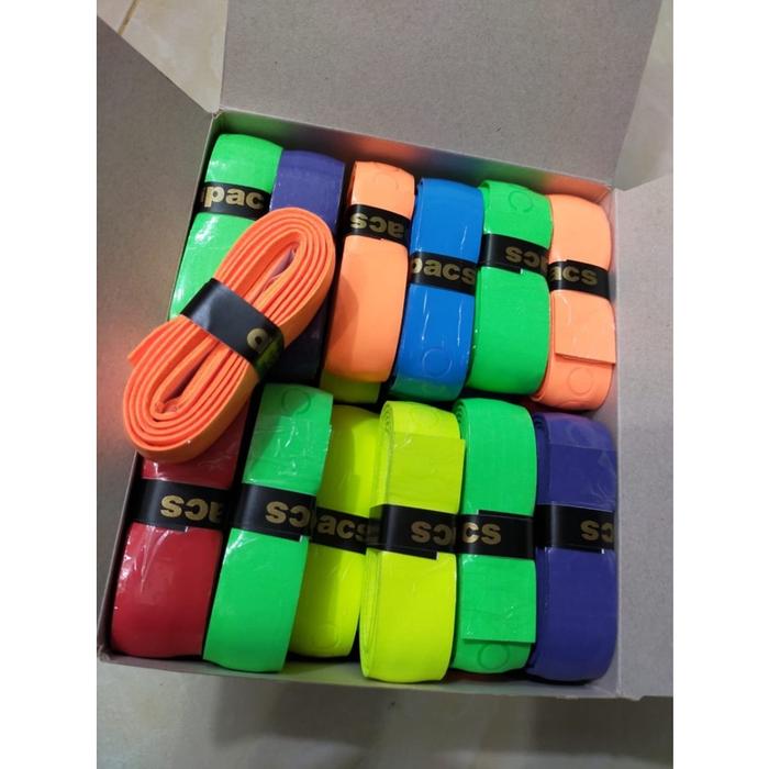 GRIP RAKET BADMINTON KARET TEBAL LIPAT APACS ORIGINAL 100%
