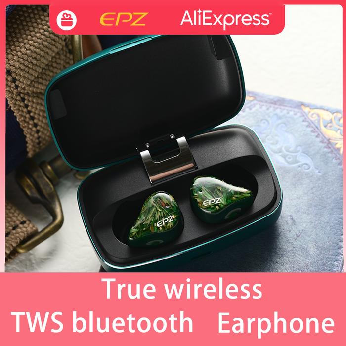 EPZ 350T Pro True Earphone Nirkabel TWS Headphone Bluetooth 5.2 IPX7
