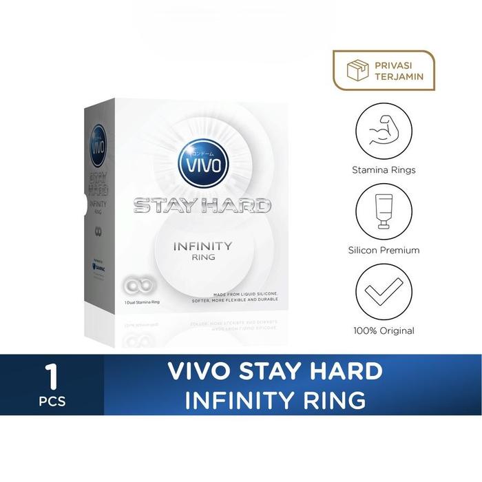 VIVO Stay Hard Infinity Ring (Dual Stamina Ring)