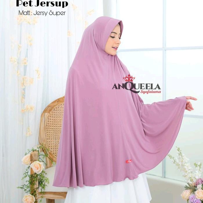 KHIMAR JUMBO BY ANQUELLA hijab Muslim Syari Kerudung Wanita Jilbab Instan