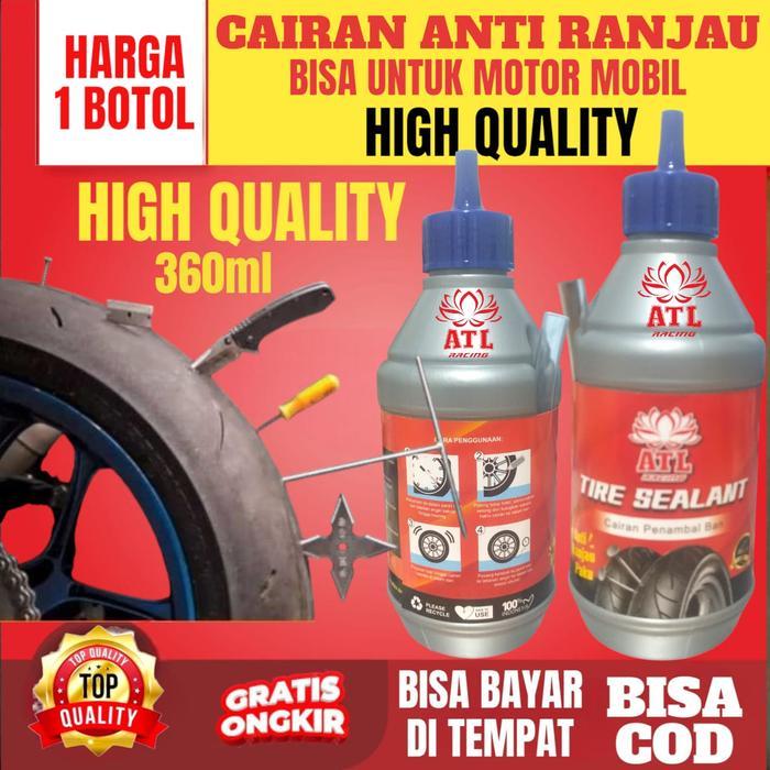 cairan ban tubeless cairan ban tubles/cairan ban anti bocor/cairan ban anti ranjau paku 350ml
