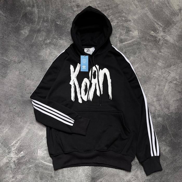 Hoodie Pria Adidas X Korn 3Foil Series Original Full Tag Label