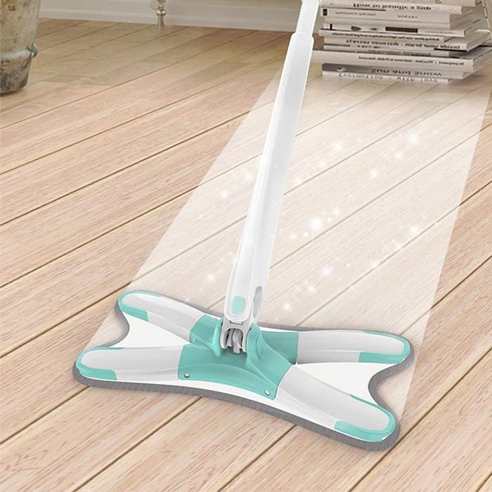 X-type hands-free flat mop lazy rotating mop cloth twist water to mop