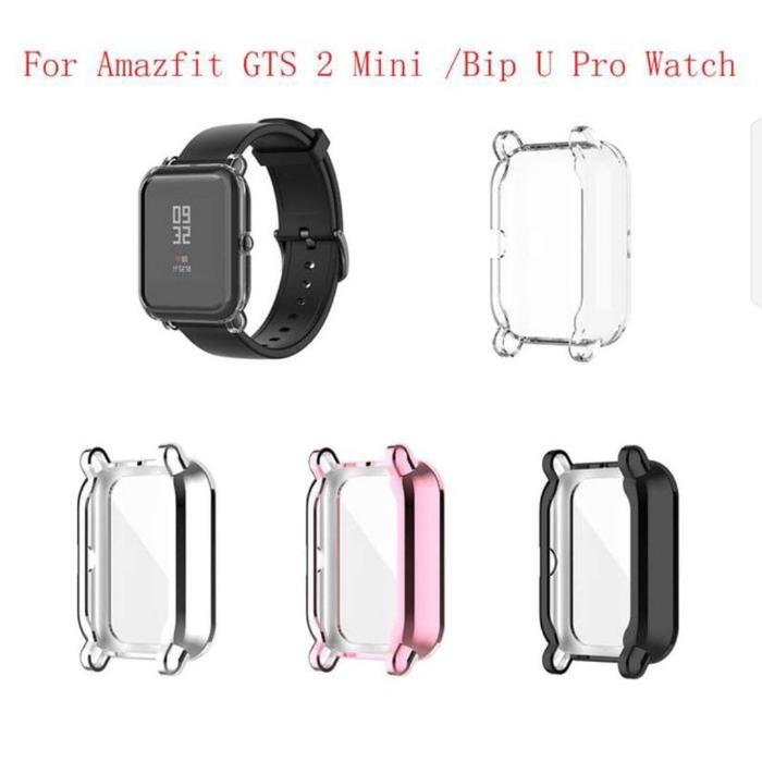 Bumper Case Amazfit GTS 2 Mini Bip U Pro / Bip S / Bip Lite / POP Soft TPU Protective Case - Bening