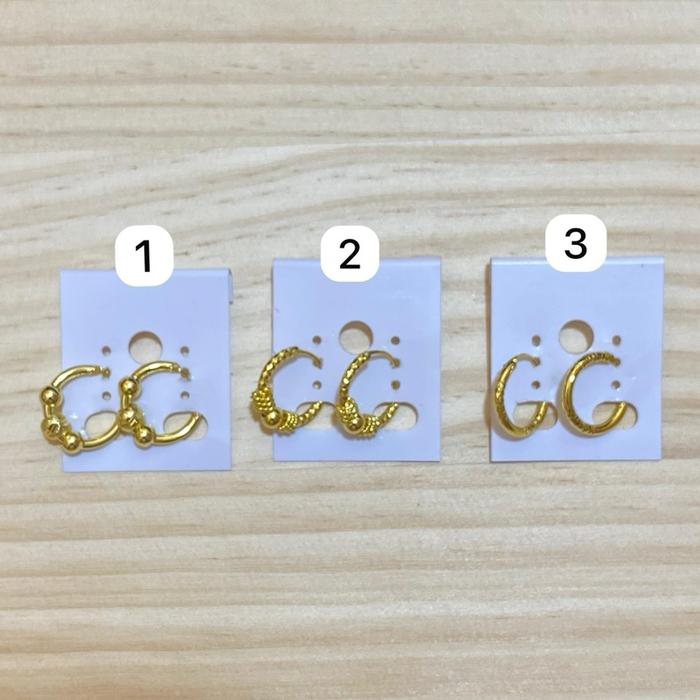 Anting Bulat Kecil Lucu Bisa Dewasa Dan Anak