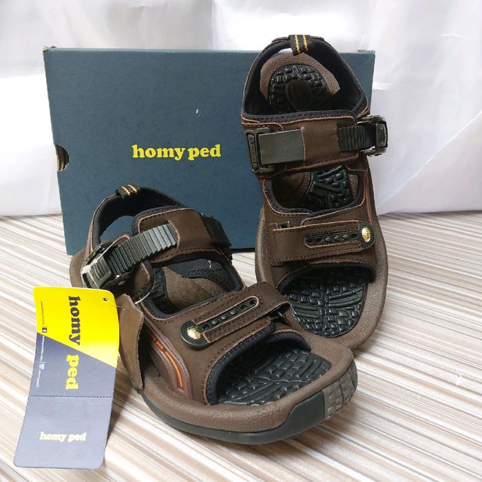 Sepatu Sandal Gunung Pria Bahan Kulit Homyped Asli