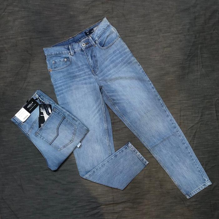 Celana Osella Jeans Original Slimfit Melar Celana Cowok Terbaru Celana Jeans Celana Cowok Celana Cew