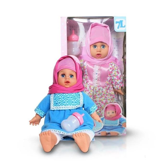 Mainan Anak Boneka Anisa Hijab Bisa Berdoa, Nyanyi, Nangis Dll