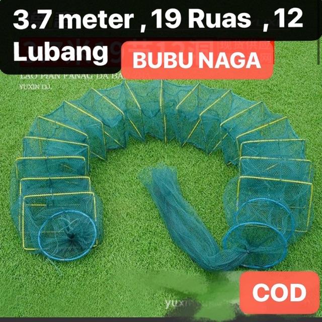 Bubu Naga Ikan Udang Kepiting 19 Sisi 12 Lubang