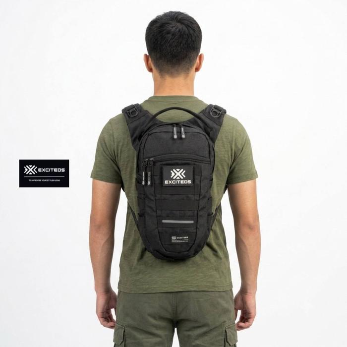 Tas Sepeda Hydropack STRIDER Gowes Tactical Army - Ransel Punggung Waterpack Pria & Wanita