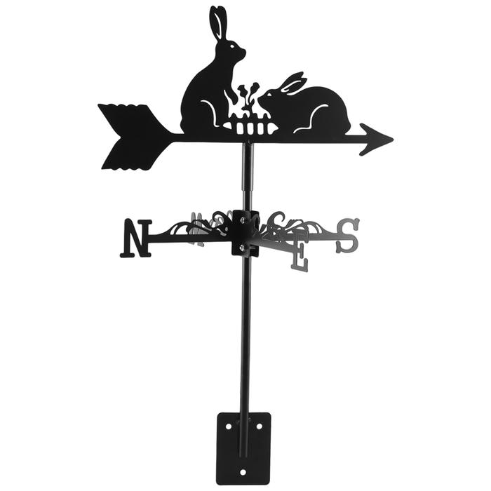 Animal Iron Wind Vane, Rabbit Weather Vane, Roof Weather Vane Wind
