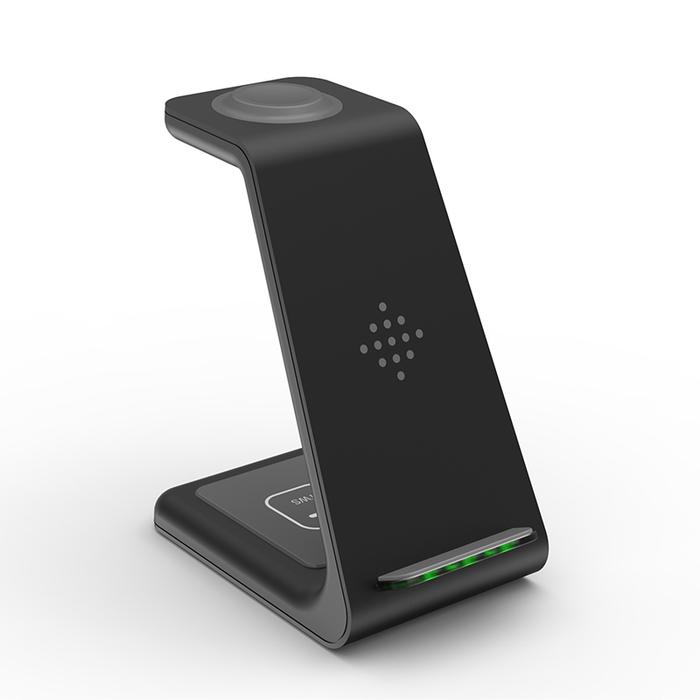 QI 3 In 1 Wireless Charger For Iphone 11/XS/X/Airpods pro/Iwatch 5/4