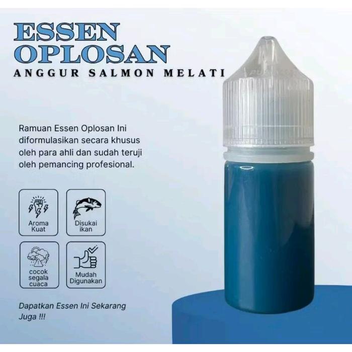 Essen ikan oplosan aroma anggur salmon melati