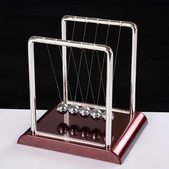 Newton Pendulum Newton Teaching Science Cradle Steel Balance Ball