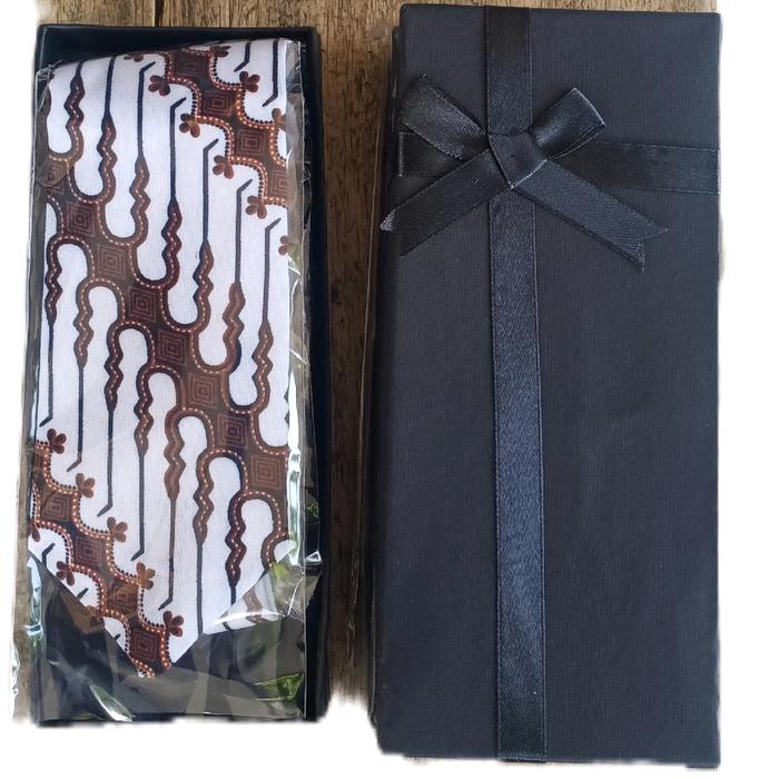 dasi batik  parang bahan sanwos,batik solo