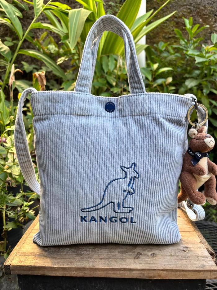 Kangol Slingbag | Kangol Slempang | Tas Jinjing Kangol | Tas Kangol Corduroy | Slingbag Kangol Anak