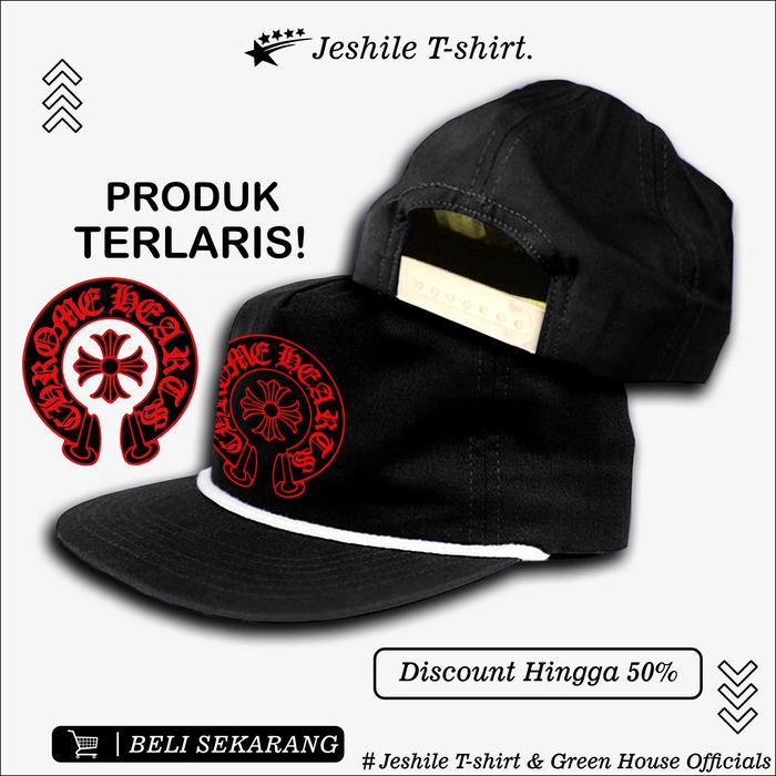 Topi snapback Caps chrome heart logo original rempag / topi snapback/Skycoid SPECIAL EDITION