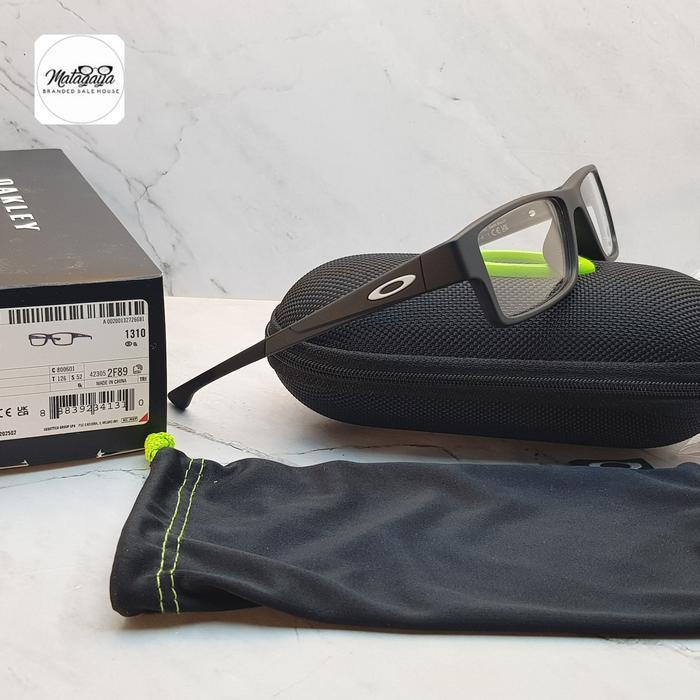 Ready Frame Kacamata Pria Original Oakley Airdrop Xs (A) Oy8006 0152 New Frame Satin Black Ready Ya 