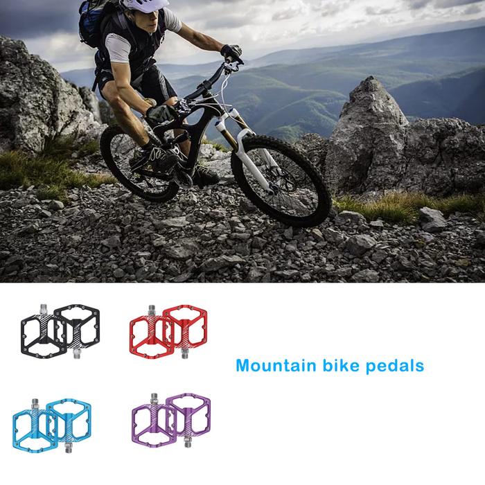 Terlaris, 1 Pair Bicycle Pedals Trekking Cycling Parts BMX Pedal