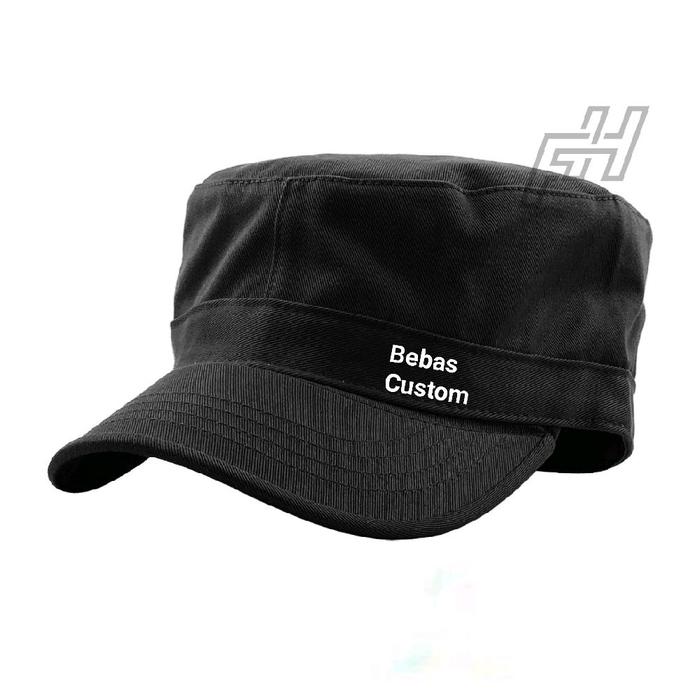 Topi komando/topi militer pria/wanita motif Bebas Custom premium exlusive