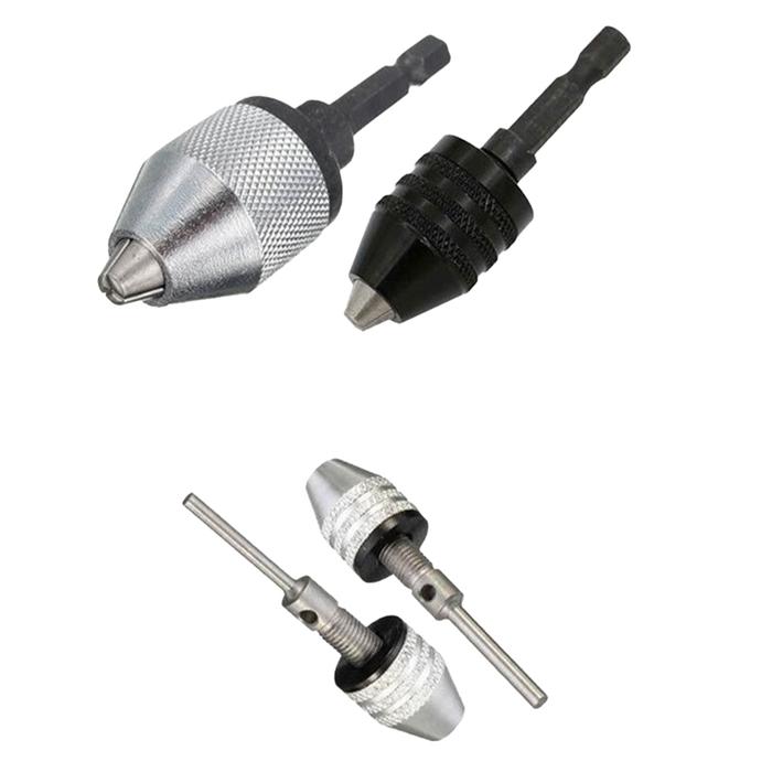 1Set Twist Drill Chuck Electric Drill Chuck Electric Drill Adapter
