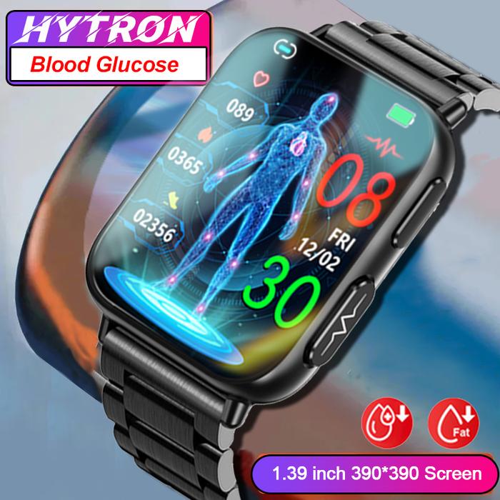 Blood Sugar Smart Watch Men ECG+PPG Blood Pressure Glucose