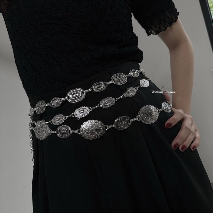 Belt Silver | Belt Y2k | Belt Silver y2k
