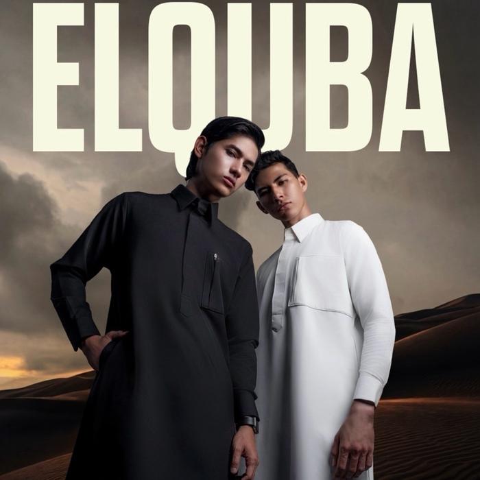 Fadkhera Elquba Thobe Gamis Pria Dewasa Modern Slimfit Reguler Ori